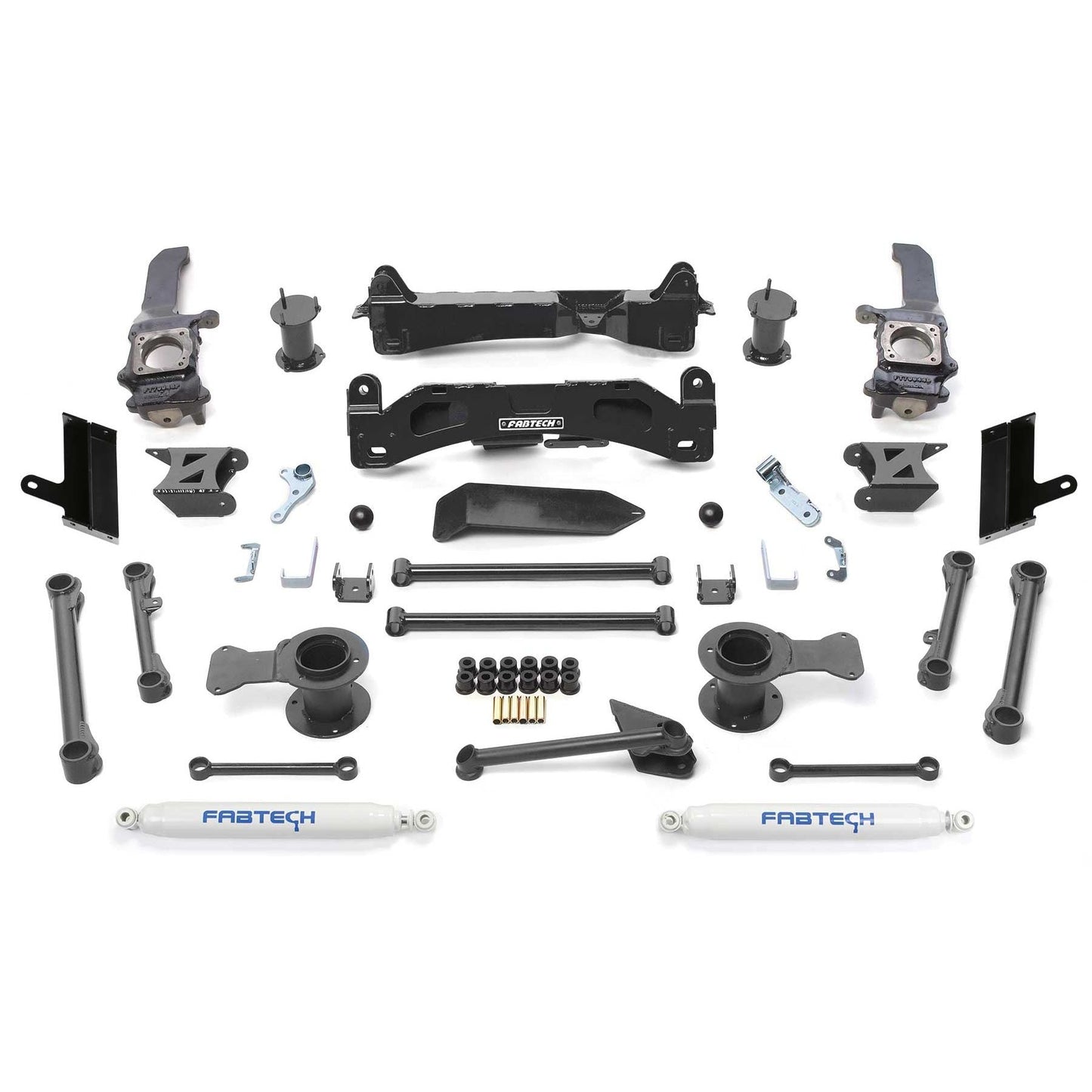 Fabtech 6" Basic Suspension System w/ Performance Shocks | Toyota 4Runner 4WD (15-22) (K7066)