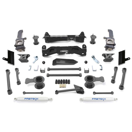 Fabtech 6" Basic Suspension System w/ Performance Shocks | Toyota 4Runner 4WD (10-15) (K7059)