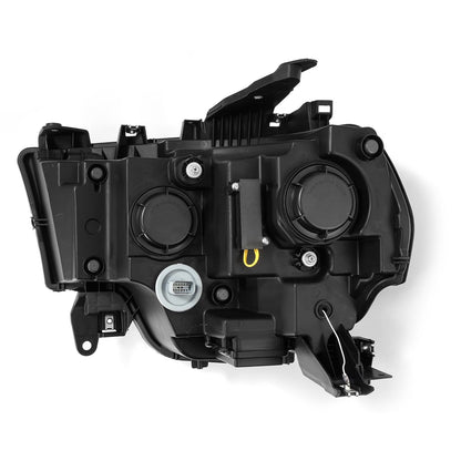 AlphaRex 19-24 Ram 2500/3500/4500/5500 PRO-Series Halogen Projector Headlights Alpha-Black