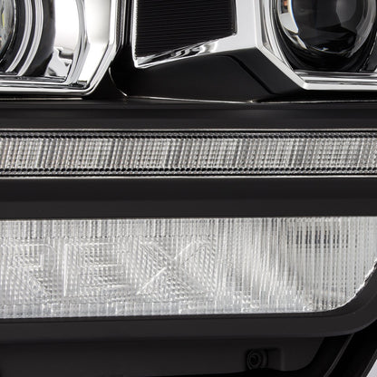 AlphaRex 19-24 Ram 2500/3500/4500/5500 PRO-Series Halogen Projector Headlights Black