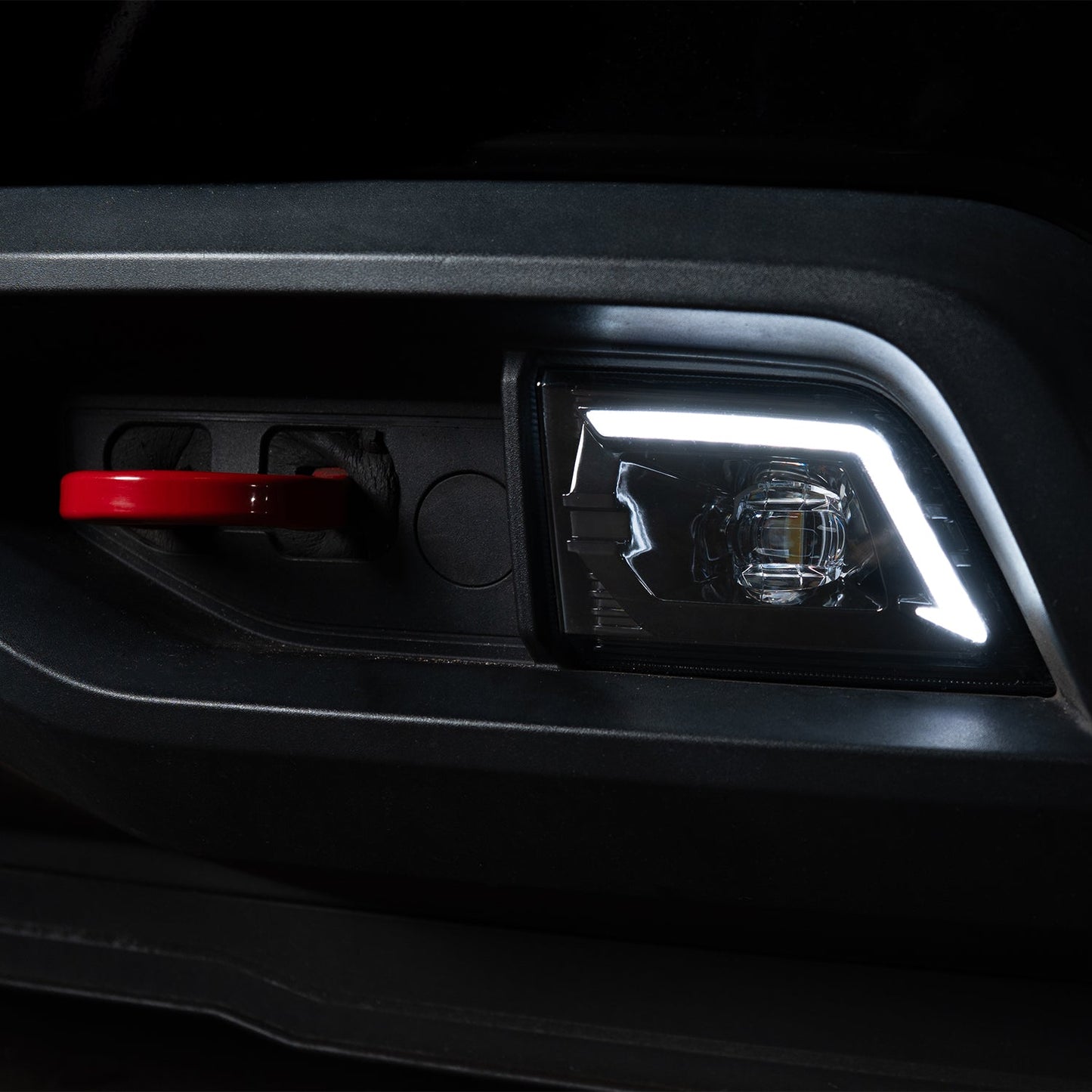 AlphaRex 19-23 Chevrolet Silverado 1500/19-23 Chevrolet Silverado 2500HD/3500HD DoubleTap Dual Color LED Projector Fog Lights