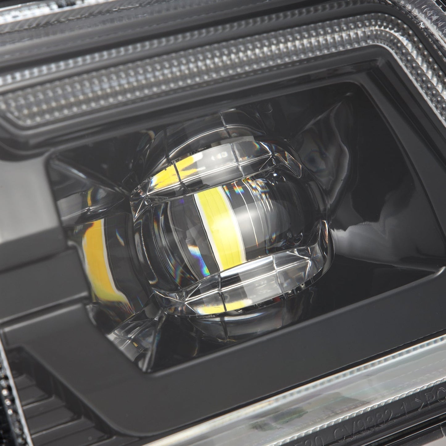 AlphaRex 19-23 Chevrolet Silverado 1500/19-23 Chevrolet Silverado 2500HD/3500HD DoubleTap Dual Color LED Projector Fog Lights