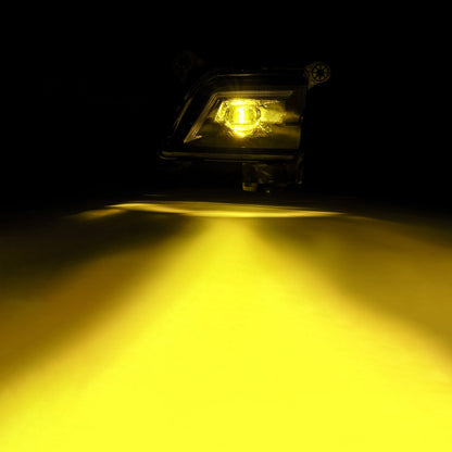 AlphaRex 19-23 Chevrolet Silverado 1500/19-23 Chevrolet Silverado 2500HD/3500HD DoubleTap Dual Color LED Projector Fog Lights