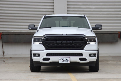 AlphaRex 19-24 Ram 1500 (MK II 2500 Style) PRO-Series Halogen Projector Headlights Alpha-Black
