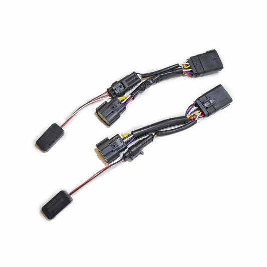 AlphaRex 19-24 Ram 2500 Stock LED Headlights To Alpharex Projector Headlights Converters