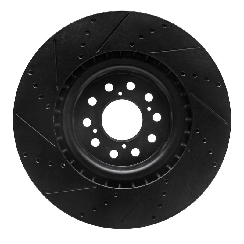 R1 17-25 Acura Integra Drilled & Slotted Front Rotor | 2023-26 Acura Integra (ECB-59065R)