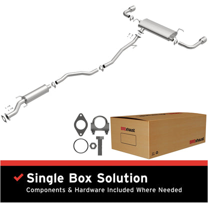 BRExhaust 2009-2014 Nissan Murano 3.5L Direct-Fit Replacement Exhaust System