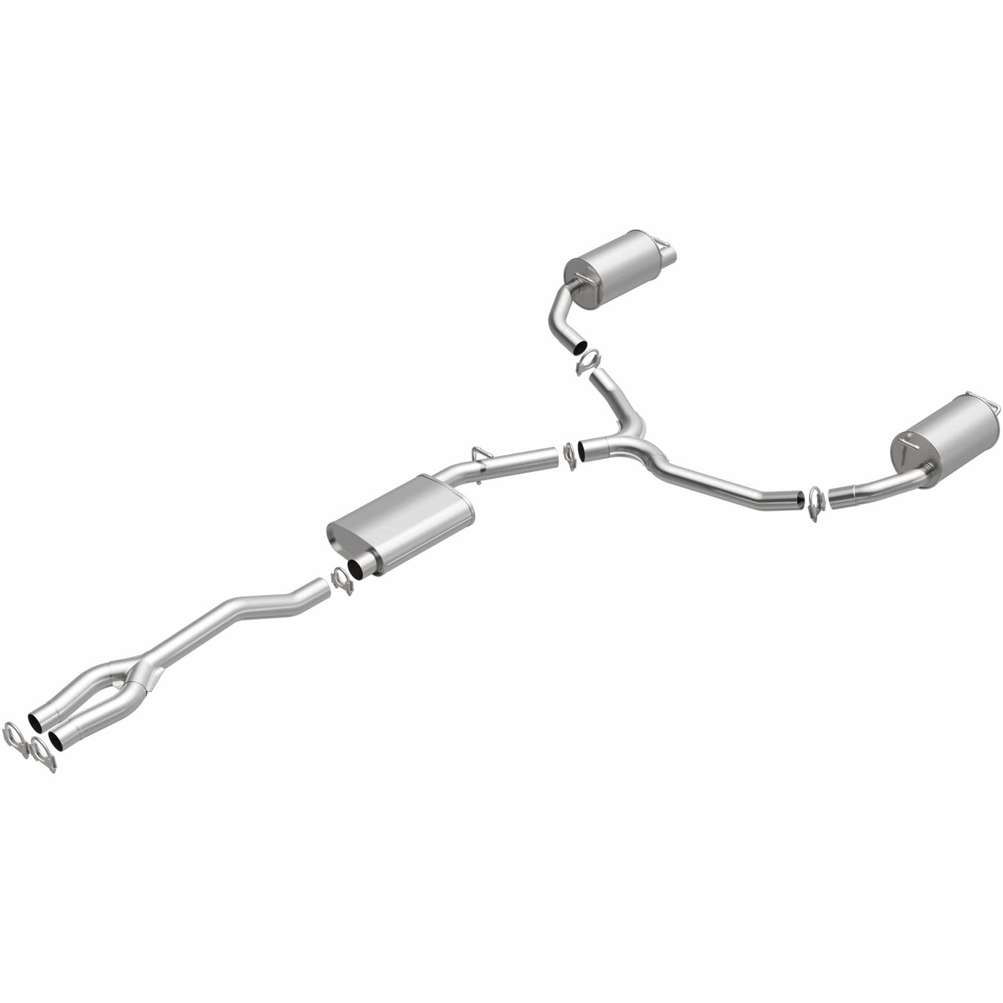BRExhaust Direct-Fit Replacement Exhaust System 106-0773