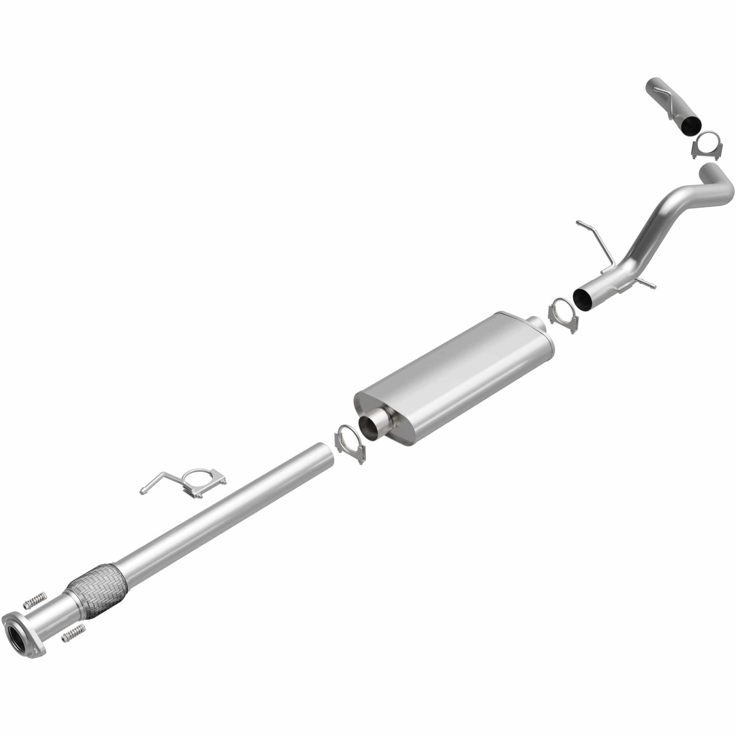 BRExhaust Direct-Fit Replacement Exhaust System 106-0787