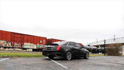 Corsa 2016-2019 Cadillac CTS V 6.2L V8 2.75in Polished Xtreme Axle-Back Exhaust-WheelFlip