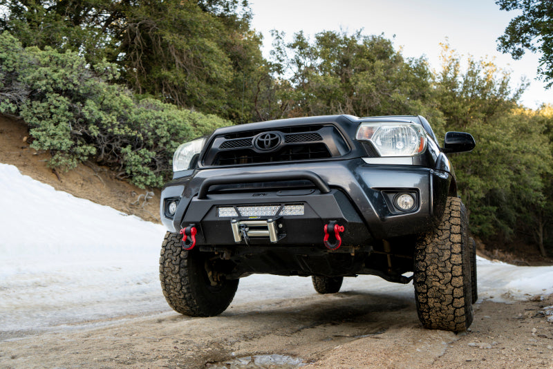 Body Armor 4x4 TC-19340 HiLine Series Front Winch Bumper for 12-15 Toyota Tacoma