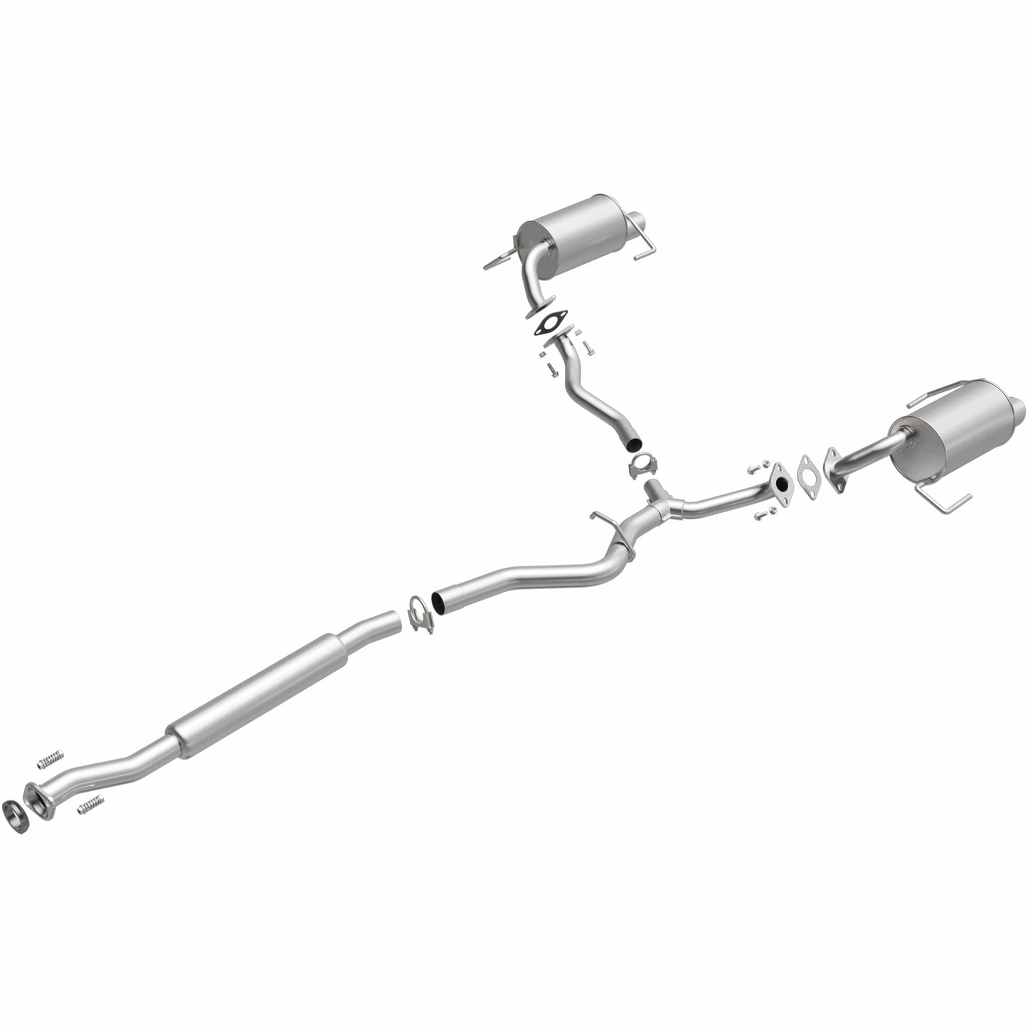 BRExhaust 2005-2009 Subaru Legacy 2.5L Direct-Fit Replacement Exhaust System