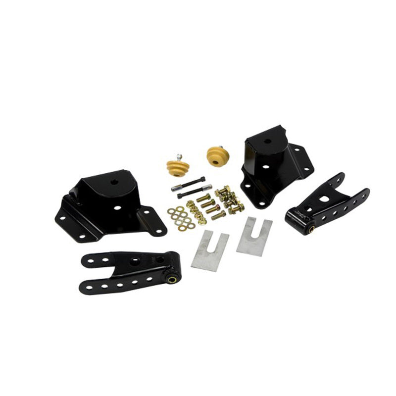 Belltech 4in Shackle & Hanger Kit | GM/GMC 1500 (6512)
