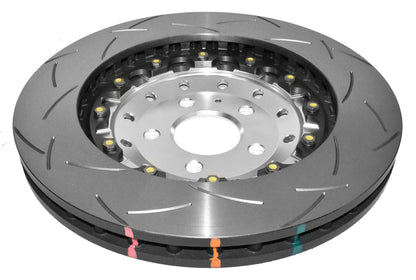 DBA Front 5000 Series Slotted Rotor w/ Silver Hat | BMW M240i F22/F23 (17-22) (DBA52286SLV)