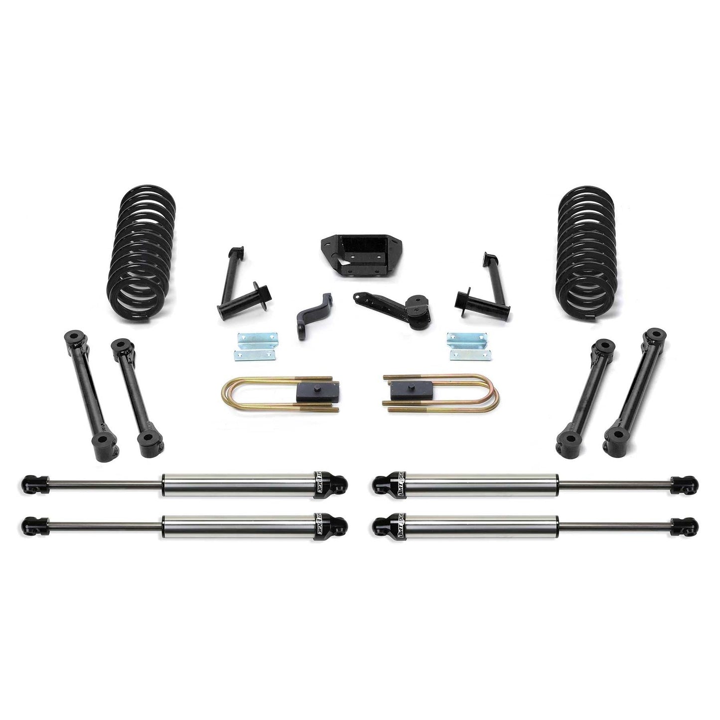 Fabtech 6in Performance Suspension System w/ DLSS Shocks | Dodge 2500/3500 4WD 6.7L Diesel w/ Auto Trans (07-08) (K30154DL)