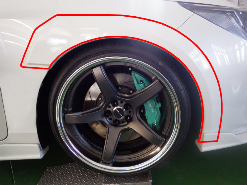 Cusco Over Fender Set (Primer / Unpainted) | Toyota Corolla Sport (NRE210H/NRE214H/ZWE211H) (1A9 820 OF)