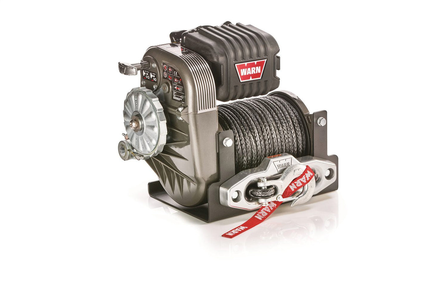 WARN 106175 Winch M8274-S 10000 Pound 150' 3/8 Synthetic 6HP Motor