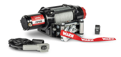 WARN 110045 R45 ATV UTV Quad Winch 2500 Lb 50' 1/4 Cable Roller Fairlead