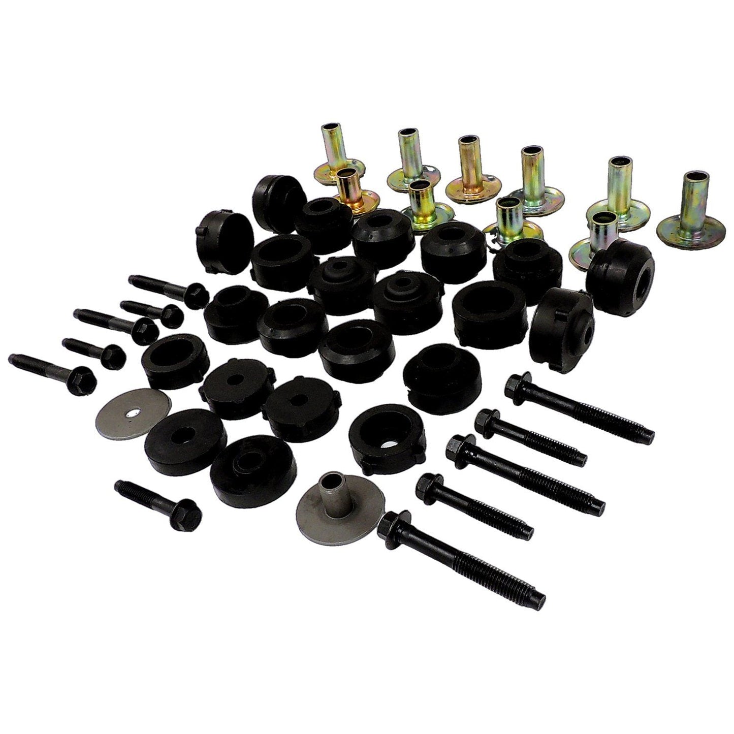 Crown Automotive 52002723MK Body Mount Master Kit for 87-95 Jeep Wrangler YJ w/ Steel Body