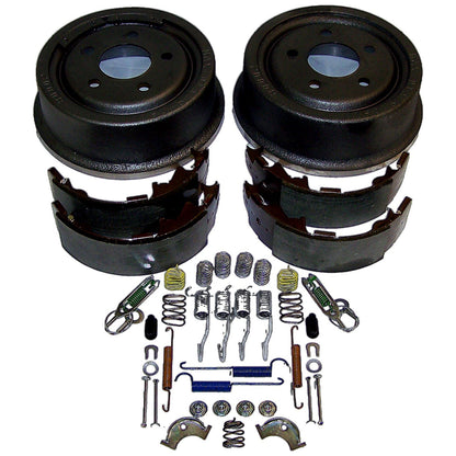 Crown Automotive 52005350KE Rear Drum Brake Service Kit For Jeep Cherokee