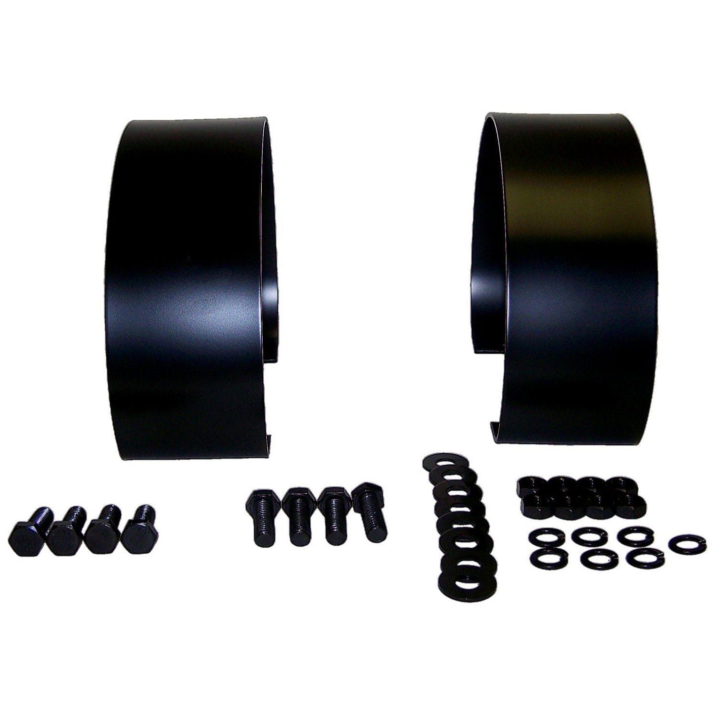 Rear Bumperettes Black for Jeep CJ Wrangler YJ 1976-1995 Pair Crown Automotive 5355457K