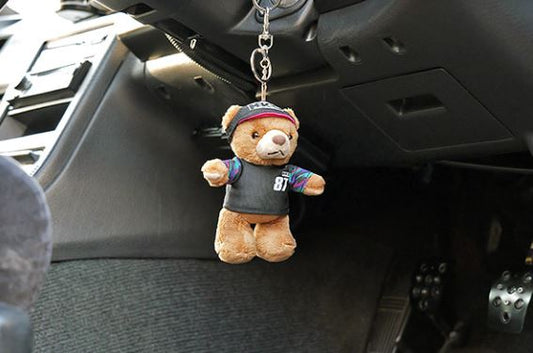 HKS Oil Color Bear Keyring