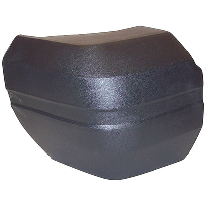 Crown Automotive 55022077 Rear Left Bumper Cap - Black For 1984-1986 Jeep Cherokee