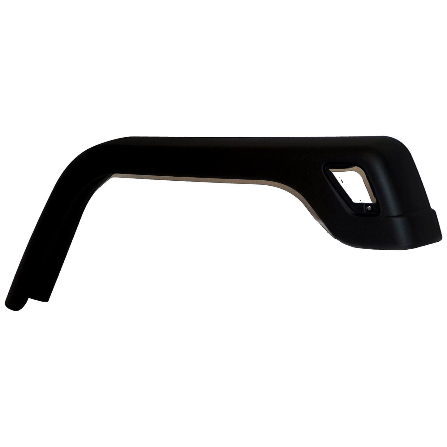Crown Automotive 55254918 Front Right Fender Flare - Flat Black; For Jeep TJ