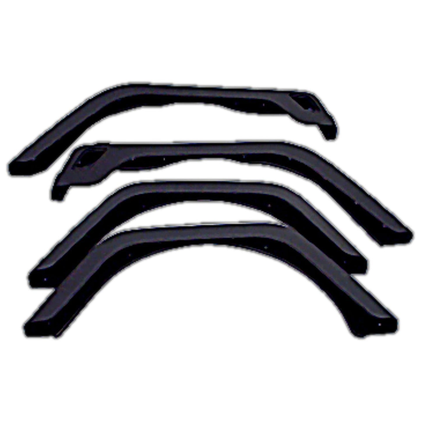 Crown Automotive 55254918K - Original Style Replacement Fender Flares for 97-06 Jeep TJ