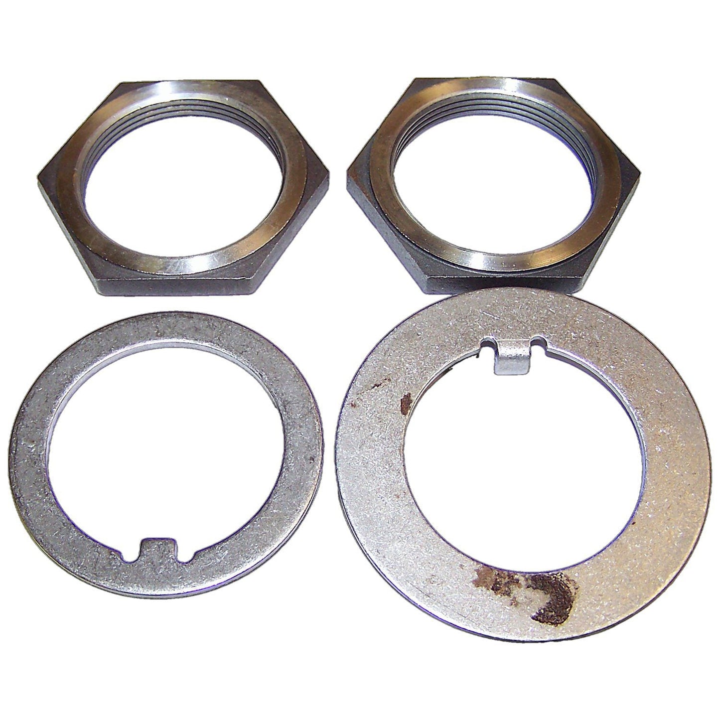 Crown Automotive A867K Axle Spindle Nut And Washer Kit; For 66-68 Jeep CJ5A