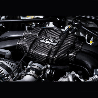 HKS Carbon Fiber Engine Cover - Toyota GR86 / Subaru BRZ 22+
