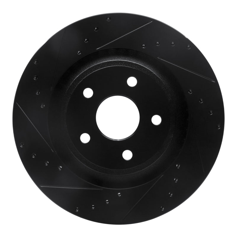 DFC D&S Brake Rotor (FRONT LEFT): Jeep Grand Cherokee (06-10) - Black