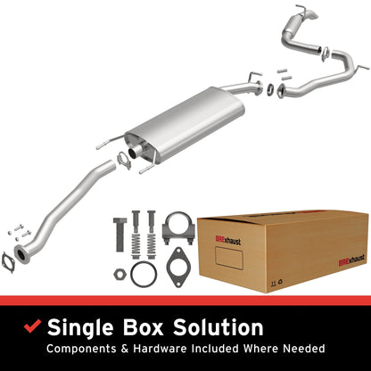 BRExhaust 2013-2018 Toyota RAV4 2.5L Direct-Fit Replacement Exhaust System