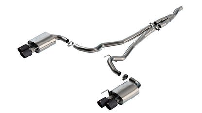 Borla CF BA ATAK Catback Exhaust | Ford Mustang 24 (CF BA) (140982CFBA)