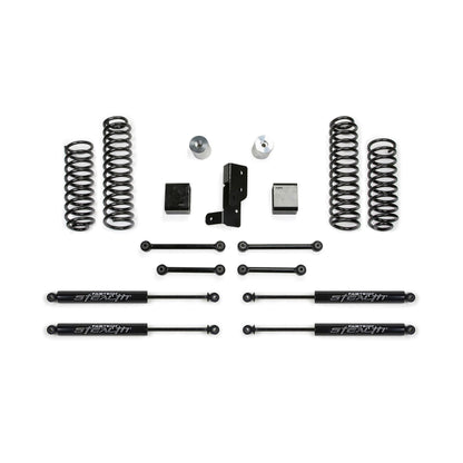 Fabtech 3" Sport System w/ Stealth | Jeep JL 4-Door 4WD (18-22) (K4107M)