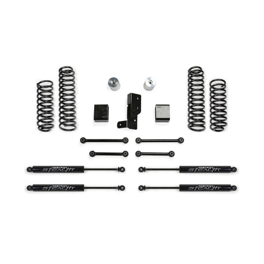 Fabtech 3" Sport System w/ Stealth | Jeep JL 4-Door 4WD (18-22) (K4107M)