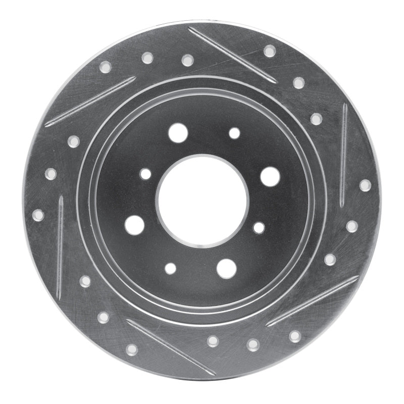 R1 83-93 Acura Integra Rear D&S Slotted Rotor | Honda Civic/Prelude, Acura Integra (631-59014L)