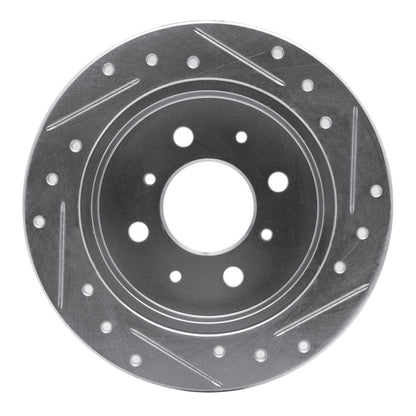R1 83-93 Acura Integra Rear D&S Slotted Rotor | Honda Civic/Prelude, Acura Integra (631-59014L)
