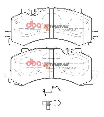 DBA Front XP Performance Brake Pads w/400mm Front Rotor | Audi A8 Quattro (19-21) (DB15124XP)