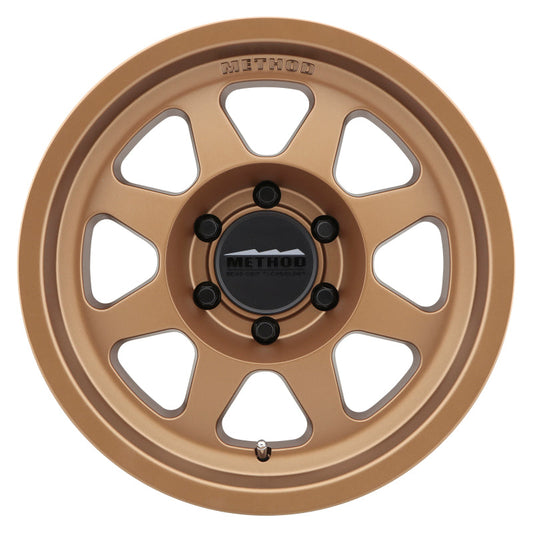 (set of 4) Method MR701 Bronze | 18x9" +18mm | 6x5.5in Wheel