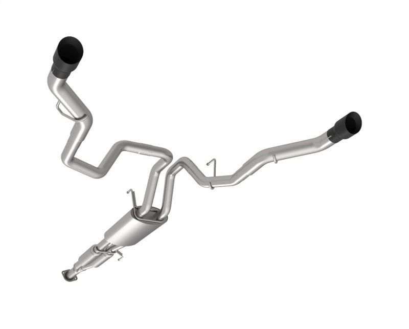 Kooks 3in Dual Cat-Back Rear Exit Exhaust | Ford F150 (15-20) 2.7/3.5/5.0L w/ Black Tips (13604220)