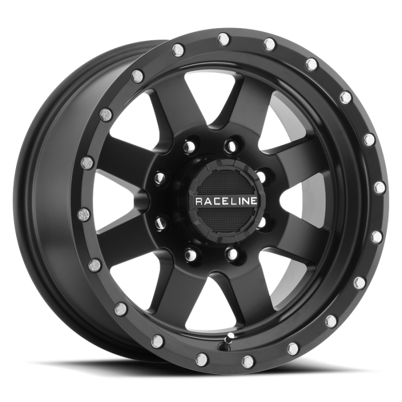 Raceline 935 Defender Satin Black | 18x9" -12mm | 5x127mm Wheel