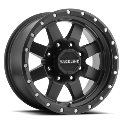 Raceline 935 Defender Satin Black | 18x9" -12mm | 5x127mm Wheel