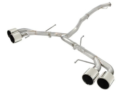 aFe Takeda 3.0in to 2.5in SS Cat-Back Exhaust Nissan GT-R R35 (09-19) (49-36108-P)