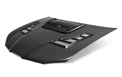 Seibon CW Carbon Fiber Hood | Subaru WRX/STi (06-07) (HD0607SBIMP-CW)