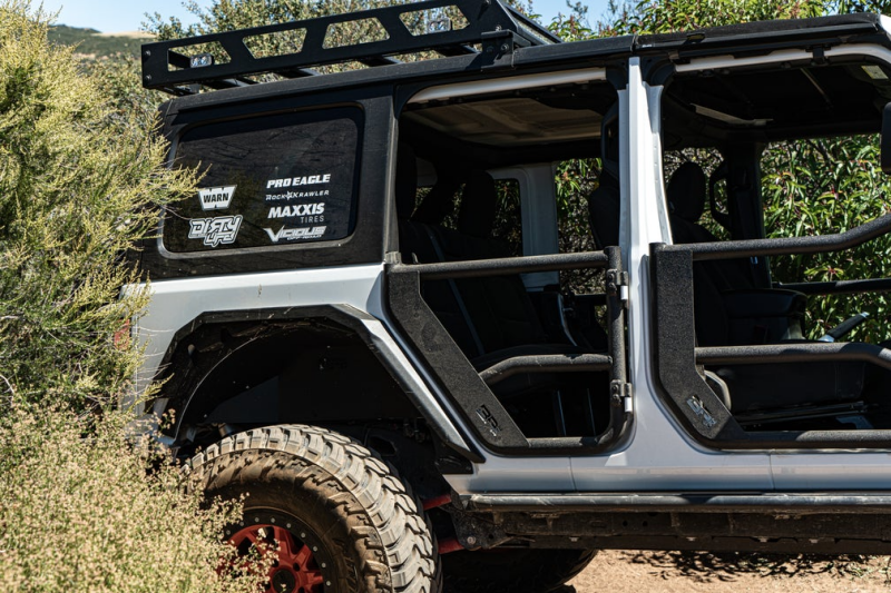 Body Armor 4x4 2018+ Jeep Wrangler JL Gladiator JT Tube Doors Rear Pair