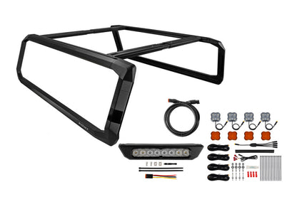Diode Dynamics 07-25 Ram 1500/Silerado 15-2500/Sierra 15-2500/F-150/Tundra IBEX D2 Bed Rack-Med Bed