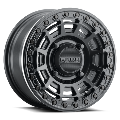 (set of 4) Method MR415 UTV Beadlock Double Black | 15x7" +38mm | 5x4.5in Wheel