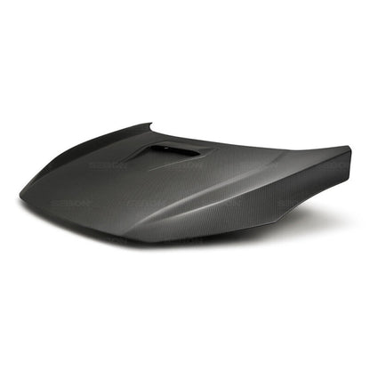 Seibon OEM-Style Dry Carbon Fiber Hood | Honda Civic (16-22) / Acura RDX (18-26) (HD17HDCVR-OE-DRY)