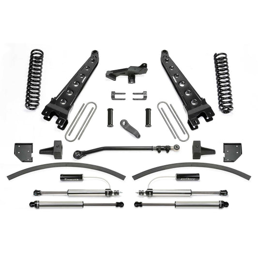 Fabtech 8" Radius Arm System w/ Coils & DLSS Reservoir Shocks | Ford F250/F350 4WD Diesel (17-21) (K2297DL)